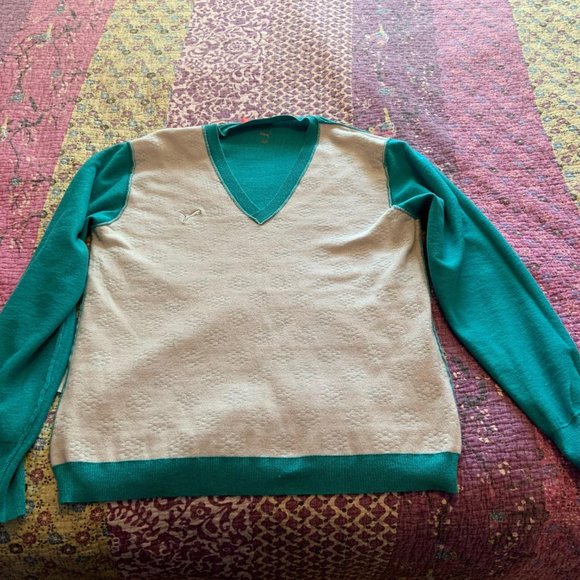 Puma - Teal sweater ladies Medium - Picture 3 of 9